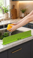 2 Pcs 48cm Silicone Sink Splash Guard – Water Splash Protector for Kitchen Countertop