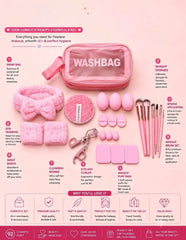 Premium Multipurpose Travel Beauty Kit – Makeup Brushes, Beauty Blender & Cosmetic Accessories