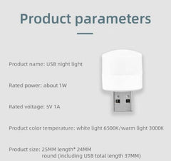 7 Pcs Mini USB LED Light Bulbs – Portable Plug-in Night Lamps for Laptop, Power Bank & USB Devices