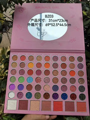 Multicolor Eyeshadow Kit - 1 Pcs High Pigmented Matte and Glitter