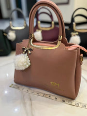 Stylish Women's Rexine Hand Bag - 1 Pc