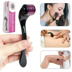 Marble Jade Roller & Ice Roller Combo Pack | 3-in-1 Facial Massager & Derma Roller